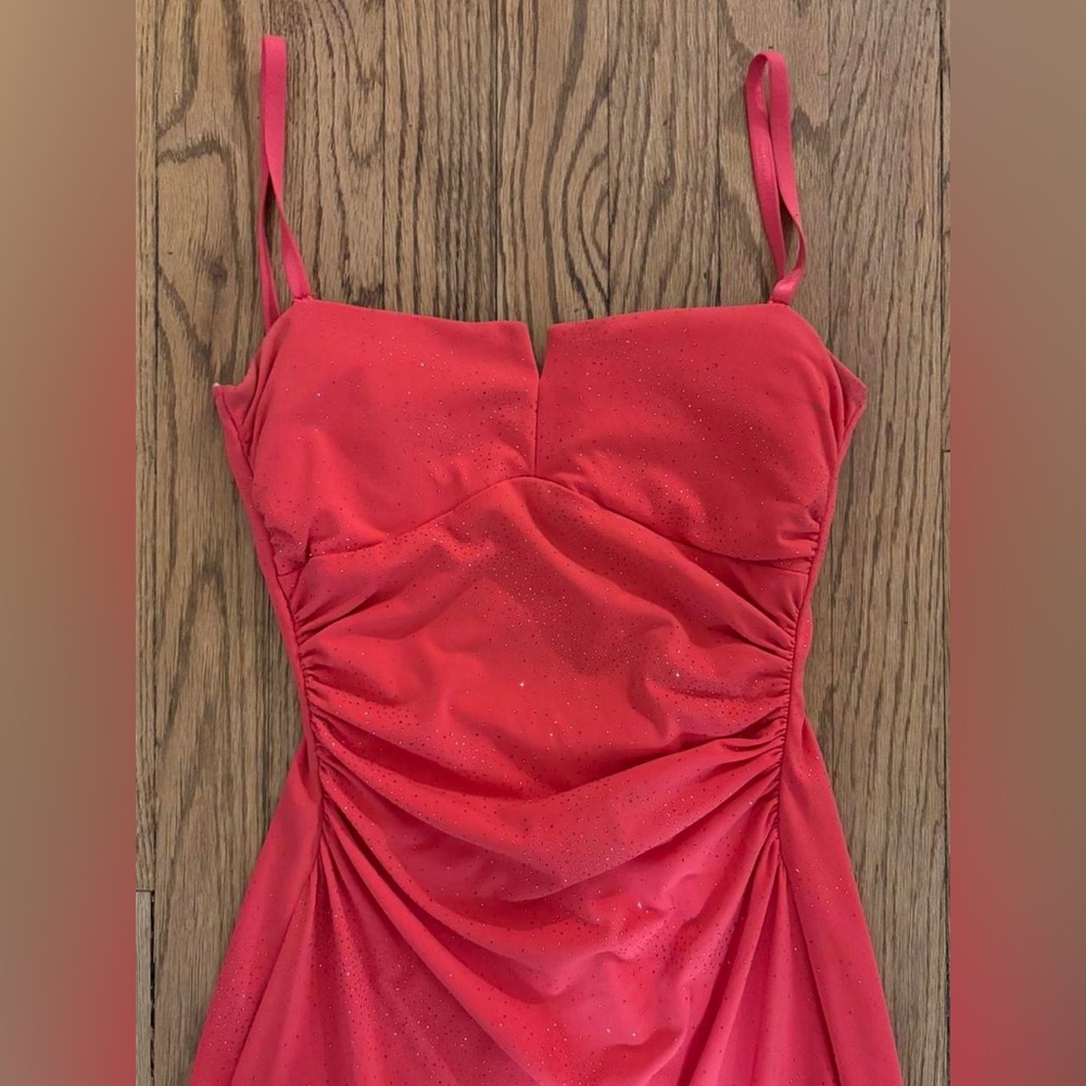 vintage city triangles prom dress